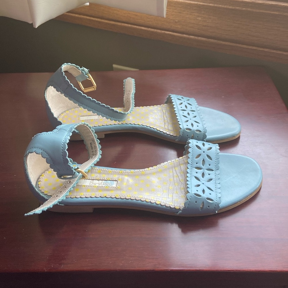 Boden size 37 ankle strap sandals